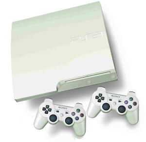 PS3 Slim 320Go White avec 2 Dualshock chez Micromania